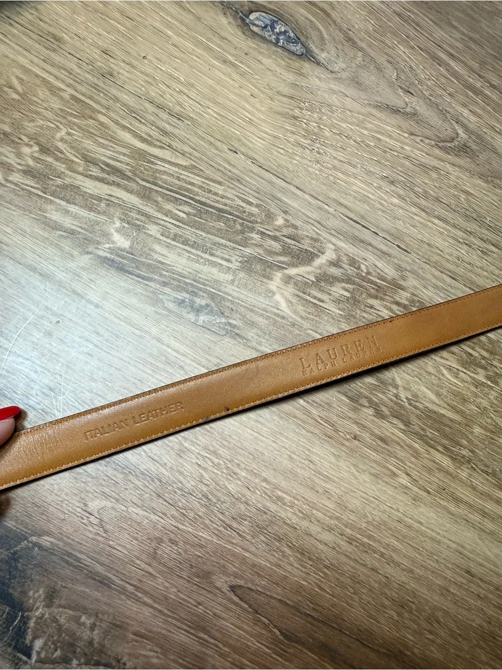 Vintage Lauren Ralph Lauren Reversible Leather Belt Black Tan XL
